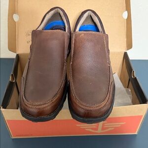 Dockers keenland whiskey Men's Leather‎ Brown Slip-Ons